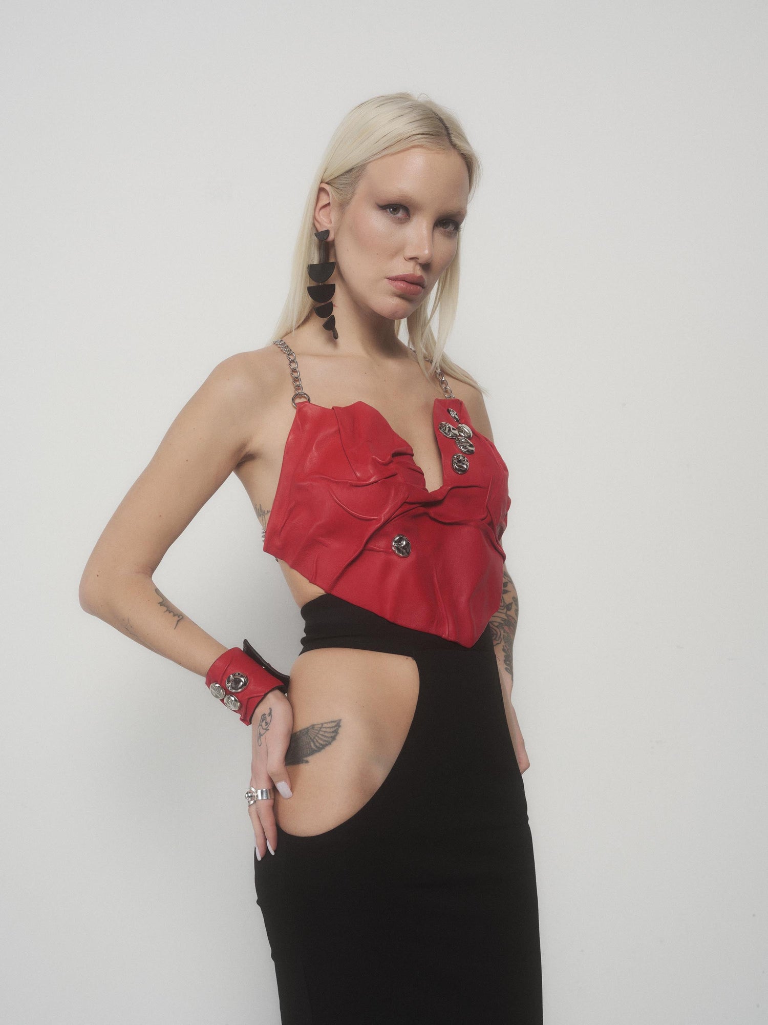Corset "AETHER RED HEART"