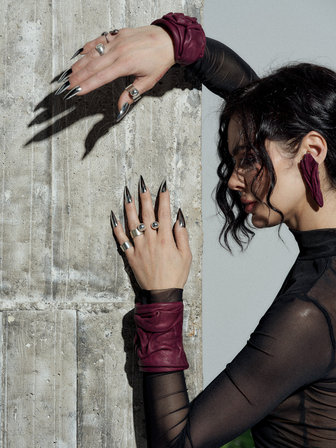 Bracelet "BLACK WAVE" 1