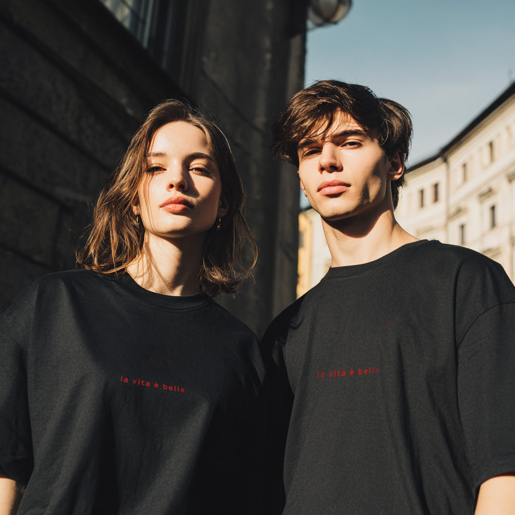 T-SHIRT "LA VITA È BELLA "