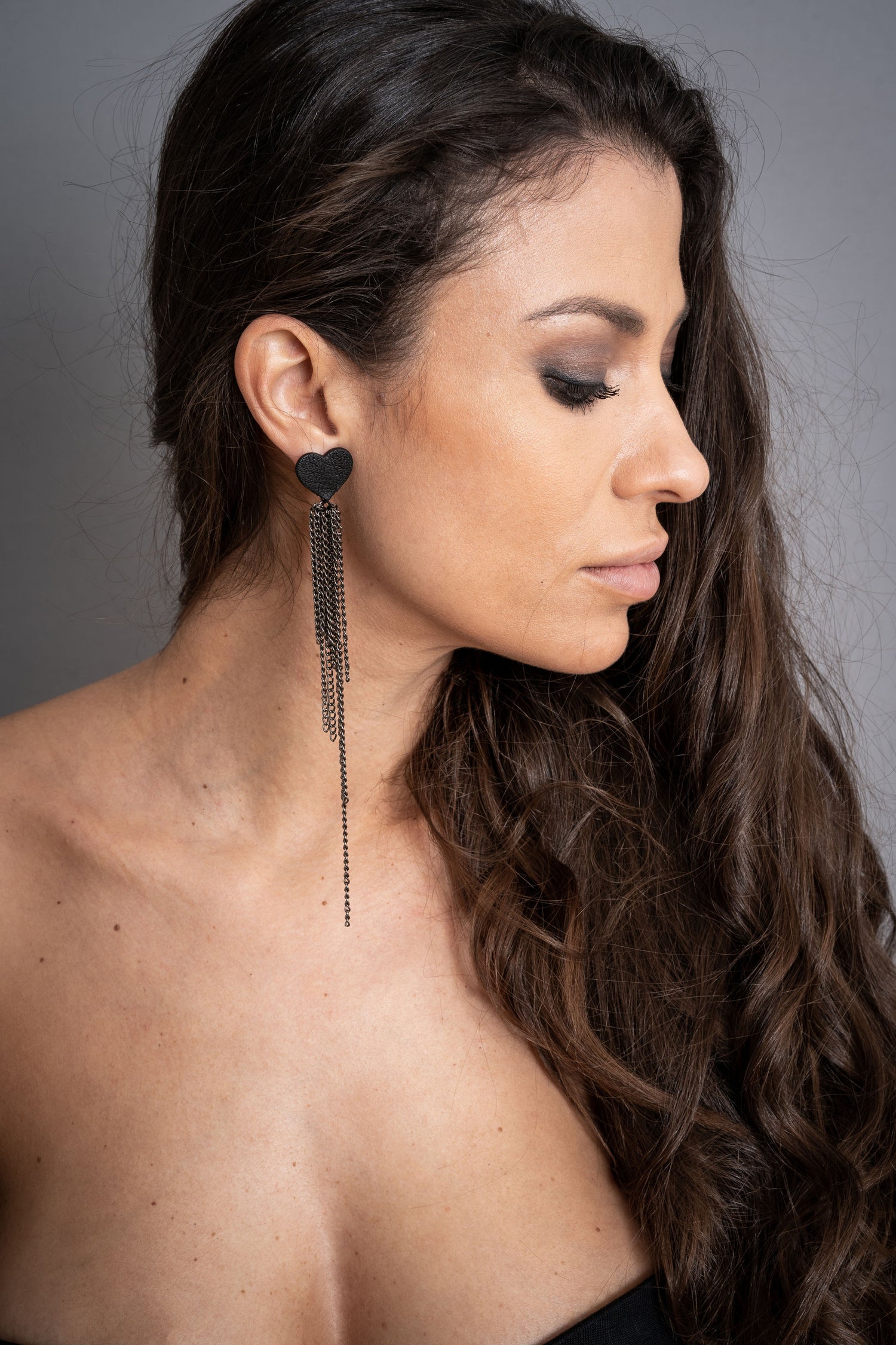 Асиметрични обеци "HEART"