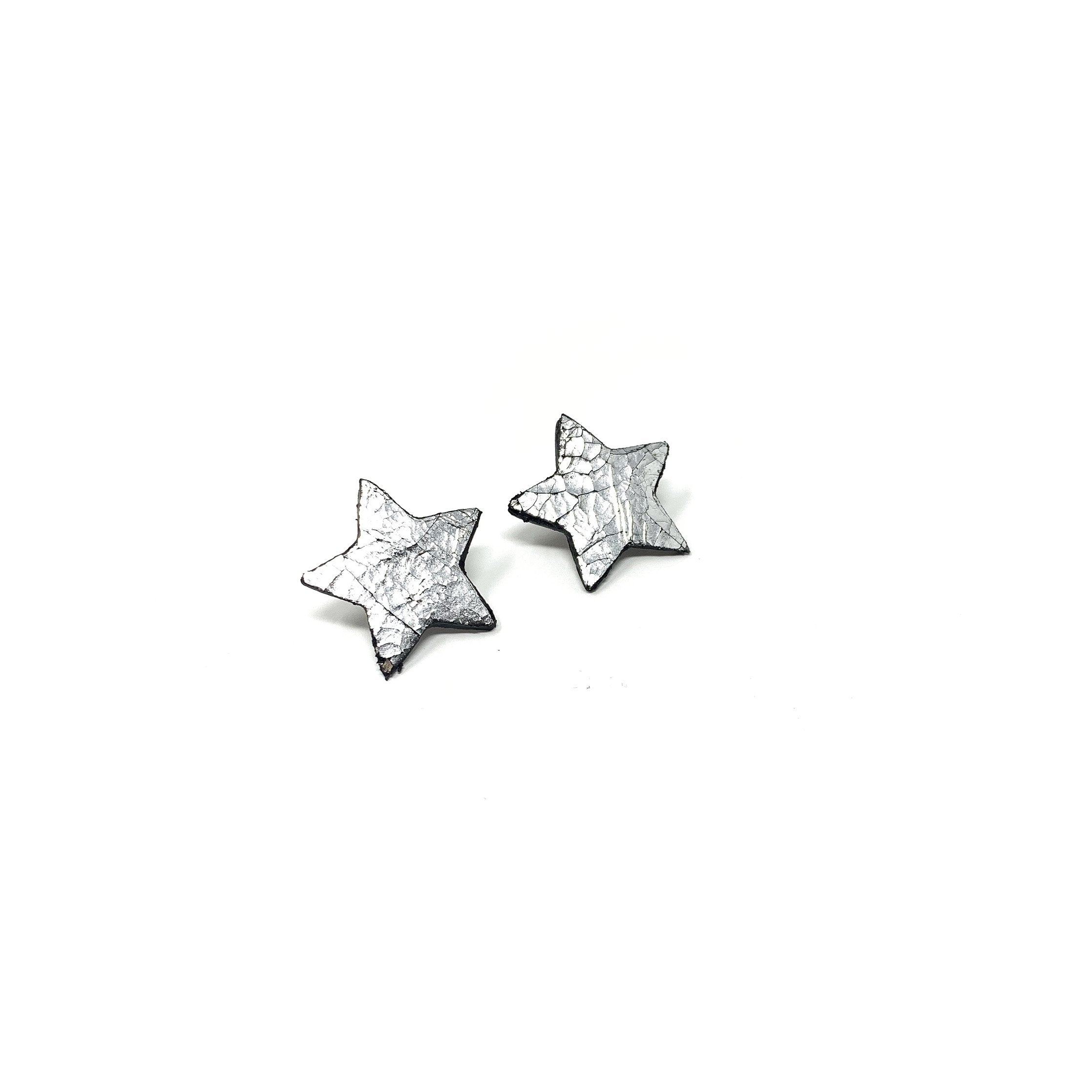 STAR мини обеци | zzone.bg | ZZone - онлайн магазин за кожени аксесоари