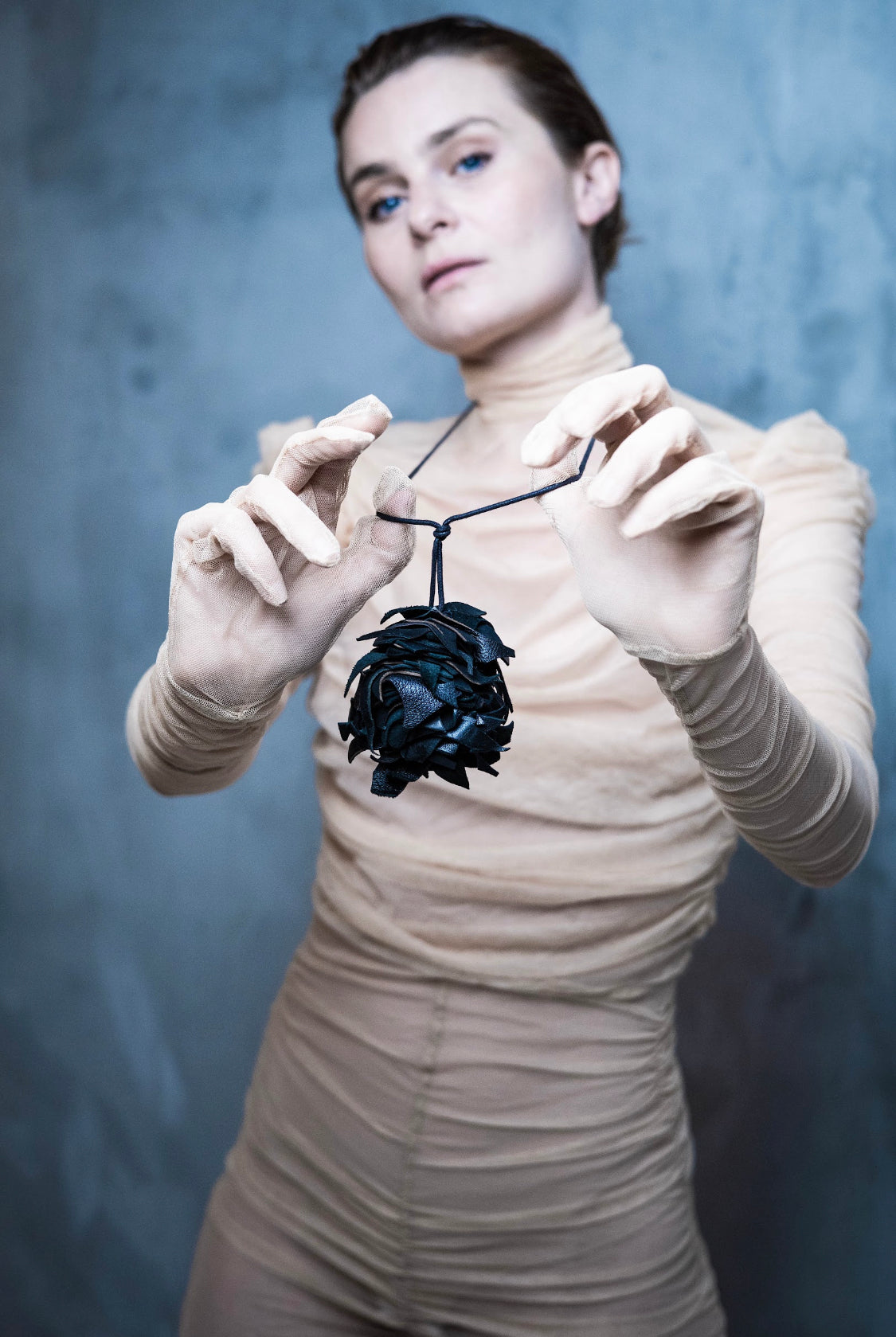 Колие "Black Fire  Nuvola"