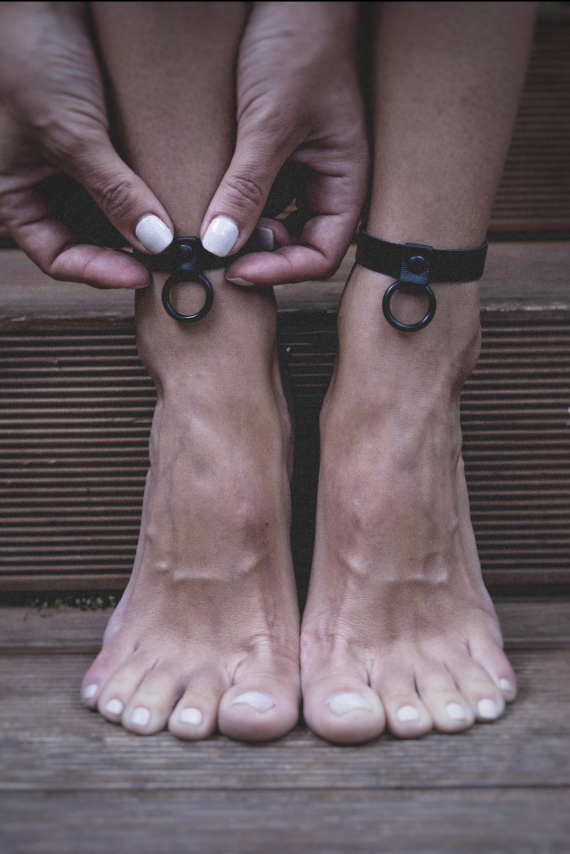 Чокър за крак “Amore Nero”