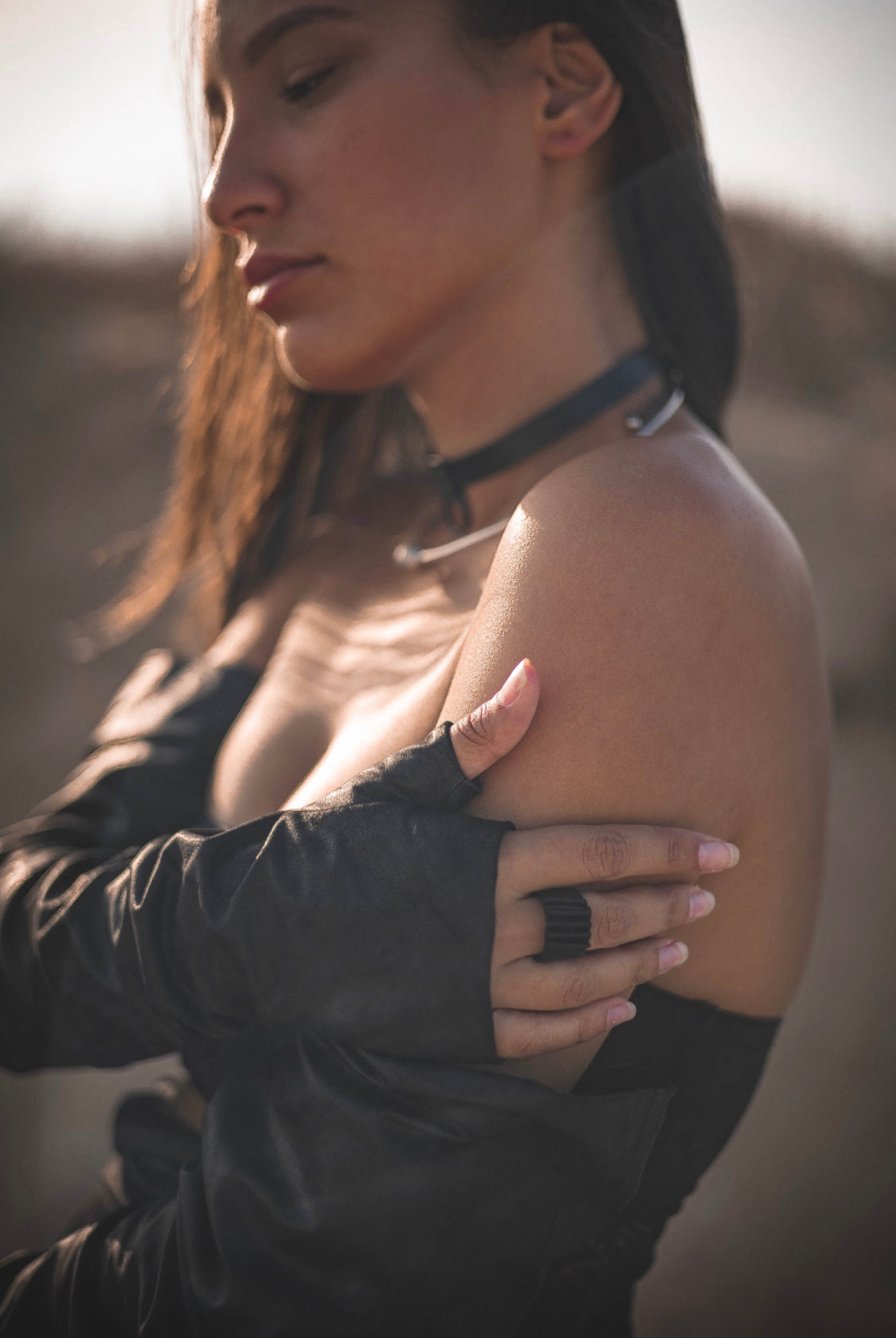 Пръстен унисекс "BLACK WAVE"