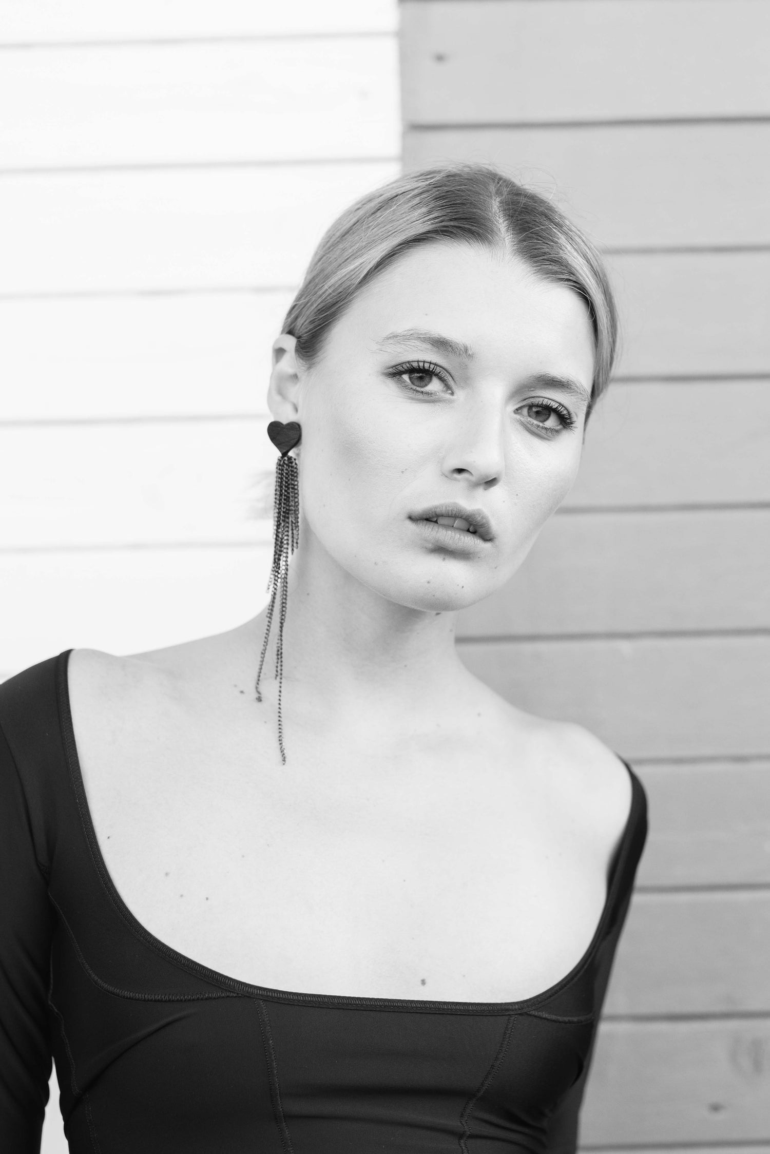 Асиметрични обеци "HEART"