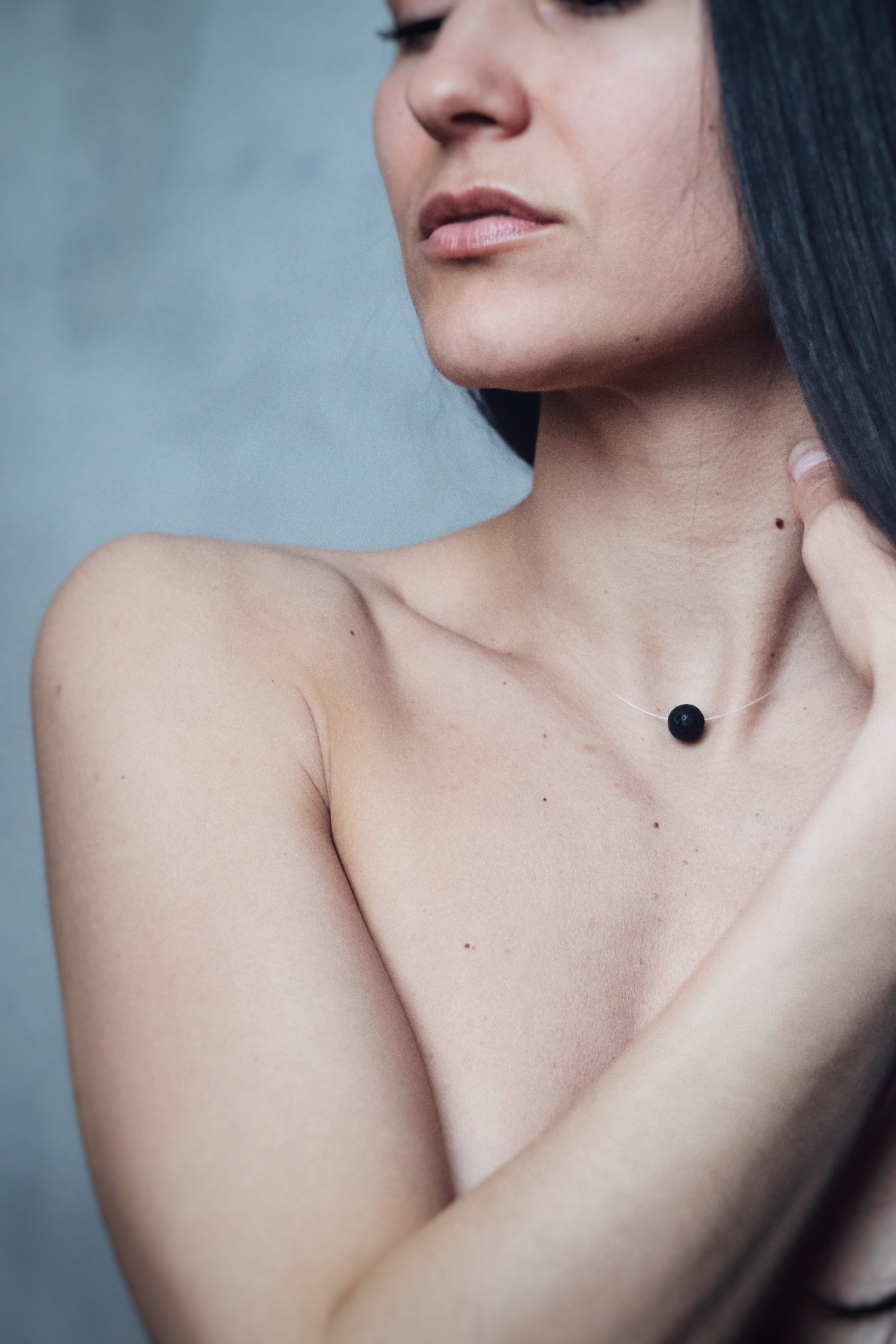 Колие Космос "Nero Vulcano"