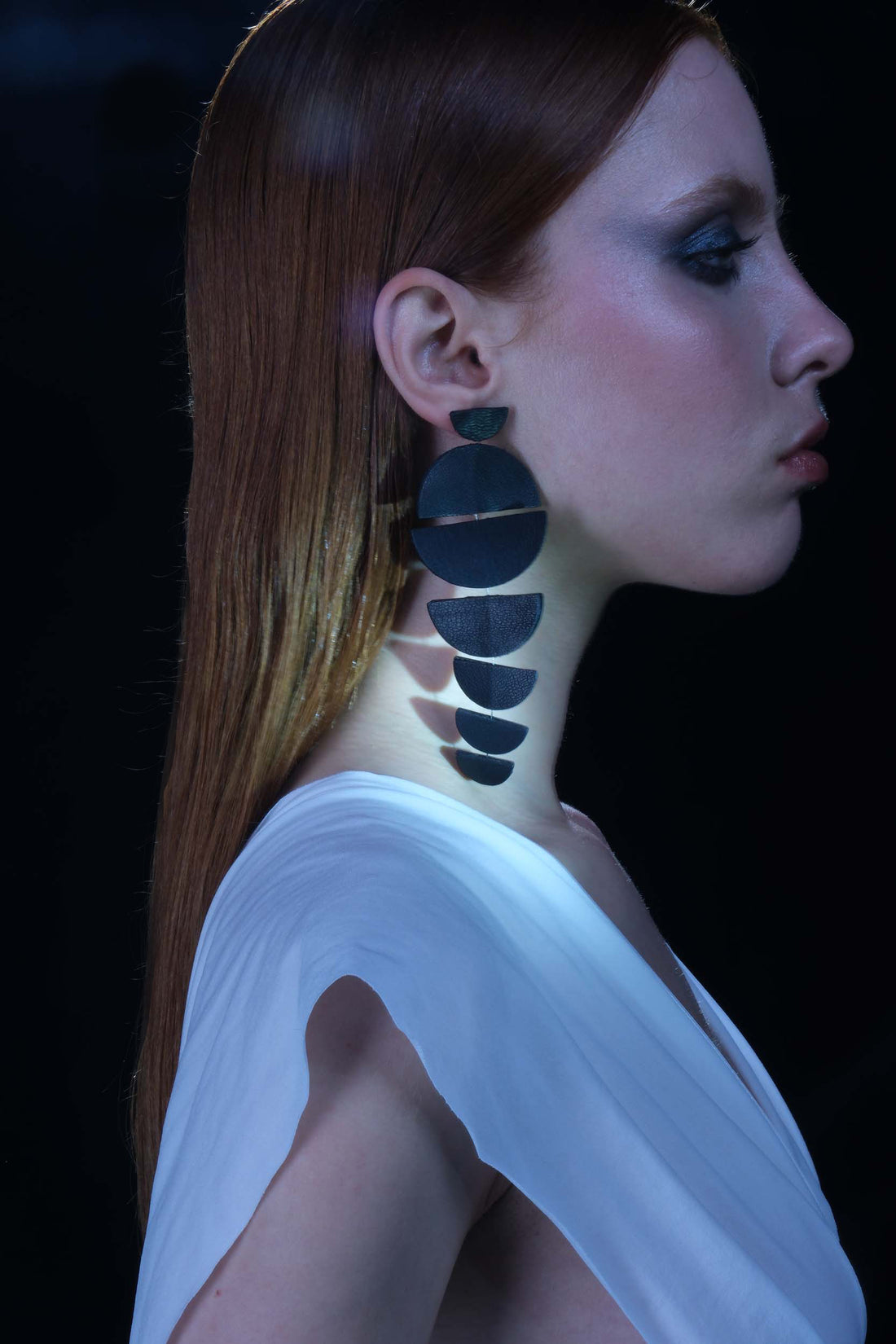 Earrings “AETHER CRESCENT”